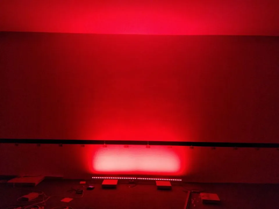 red led wall washer