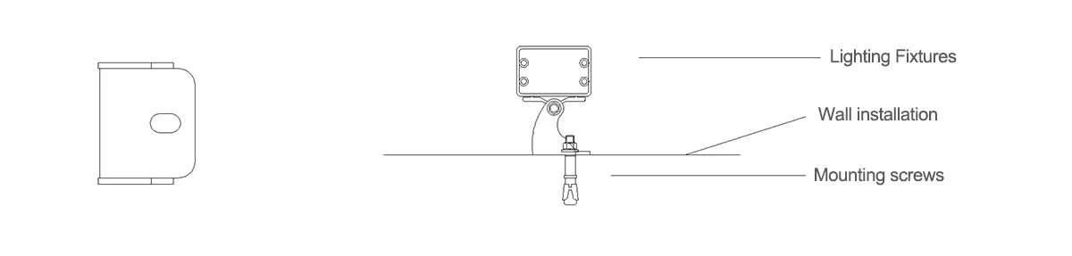 led wall washer installation 
