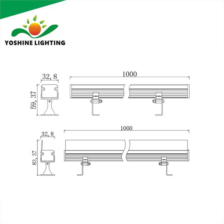 DMX LED Tube Light Madrix Programmable
