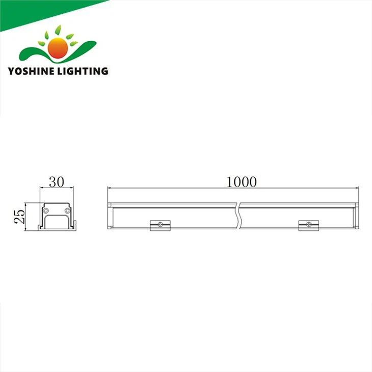 RGBW DMX LED Linear Facade Lighting